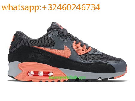 air max 90 noir orange