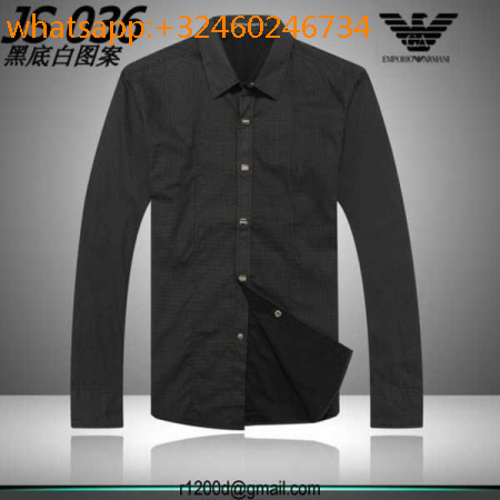 chemise homme emporio armani