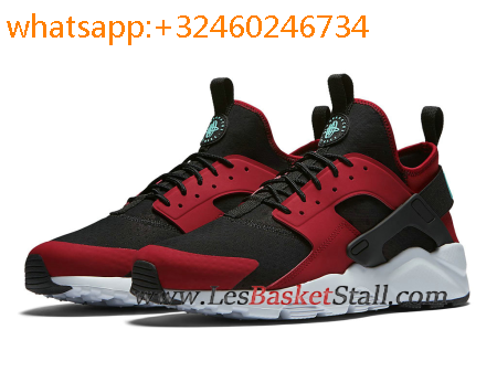 nike huarache noir et rouge